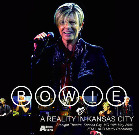 DAVID BOWIE A REALITY IN KANSAS CITY CD ALBUM A-TERA-053 ALL THE YOUNG DUDES