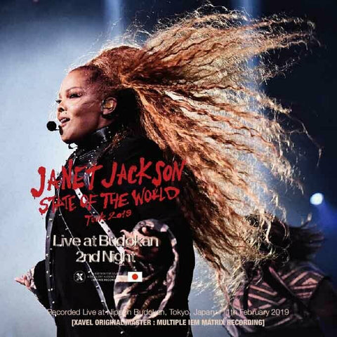 JANET JACKSON LIVE AT BUDOKAN 2ND NIGHT 2CD XAVEL HYBRID MASTER XAVEL-HM-124