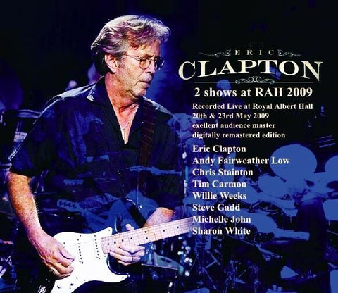 ERIC CLAPTON 2 SHOWS AT RAH 2009 4CD INVISIBLE WORKS RECORDS-036 ROCK BLUES