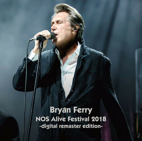BRYAN FERRY NOS ALIVE FESTIVAL 2018 1CD MDNA-19129 THE MAIN THING ROCK