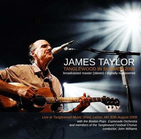 JAMES TAYLOR CD TANGLEWOOD IN SUMMER 2009 LIVE INVISIBLE WORKS RECORDS-042