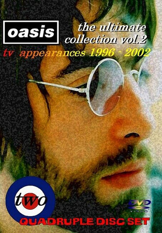 OASIS THE ULTIMATE COLLECTION VOL2 4DVD FOOTSTOMP FSVD-283-1 2 3 4 SUPERSONIC