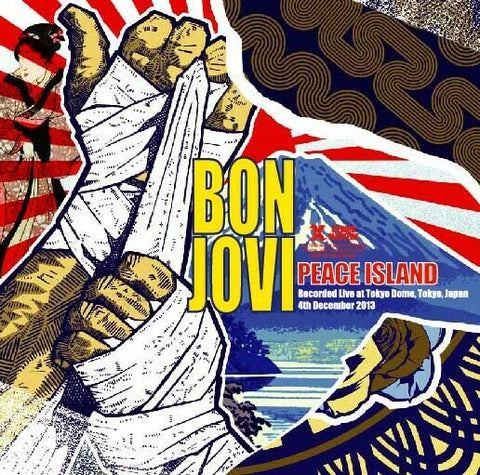 BON JOVI 2CD PEACE ISLAND LIVE AT TOKYO DOME 2013 HARD ROCK POP XAVEL-HM-013