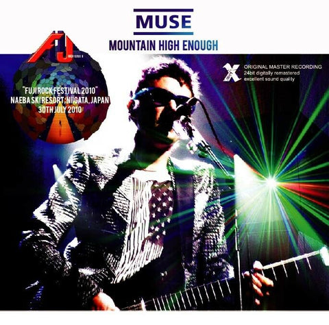 MUSE MOUNTAIN HIGH ENOUGH LIVE AT FUJI ROCK FESTIVAL 2010 JPN 2CD XAVEL-086